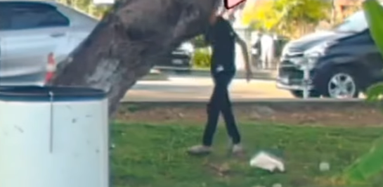 Individu Buang Sampah Merata Buat Netizen Berang Di Tanjung Aru Sabah